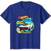 imageHot Wheels Lets Race  Eyes on The Prize TShirtRoyal Blue
