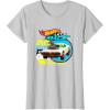 imageHot Wheels Lets Race  Eyes on The Prize TShirtSilver Grey