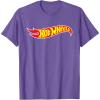 imageHot Wheels  Hot Wheels Logo TShirt SmallPurple Heather