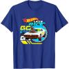 imageHot Wheels Lets Race  Eyes on The Prize TShirtRoyal Blue