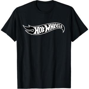 imageHot Wheels  Black Flame Logo TShirtBlack