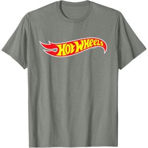 imageHot Wheels  Hot Wheels Logo TShirt SmallOlive Heather