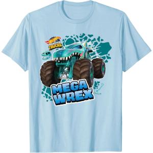 imageHot Wheels  Mega Wrex TShirtBaby Blue