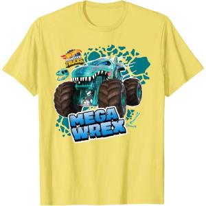 imageHot Wheels  Mega Wrex TShirtLemon Yellow