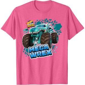 imageHot Wheels  Mega Wrex TShirtPink Heather