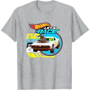 imageHot Wheels Lets Race  Eyes on The Prize TShirtHeather Grey