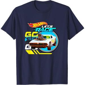 imageHot Wheels Lets Race  Eyes on The Prize TShirtNavy Blue