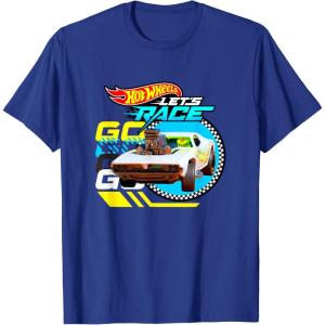 imageHot Wheels Lets Race  Eyes on The Prize TShirtRoyal Blue