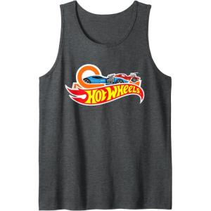 imageHot Wheels Logo and Cars Tank TopDark Heather Grey