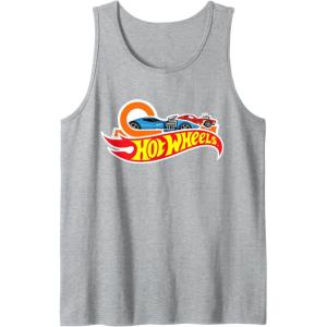imageHot Wheels Logo and Cars Tank TopHeather Grey
