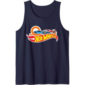 imageHot Wheels Logo and Cars Tank TopNavy Blue