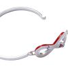 imageAlex and Ani Hot Wheels Bracelets  Moveable Enamel Charms Checkered Flag Motif Adjustable Stackable Designs Ideal Gift for WomenFigure 8 Racecar Tension Bangle