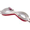 imageAlex and Ani Hot Wheels Bracelets  Moveable Enamel Charms Checkered Flag Motif Adjustable Stackable Designs Ideal Gift for WomenFigure 8 Racecar Tension Bangle