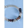 imageAlex and Ani Hot Wheels Bracelets  Moveable Enamel Charms Checkered Flag Motif Adjustable Stackable Designs Ideal Gift for WomenMoveable Racecar Mesh Bracelet
