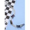 imageAlex and Ani Hot Wheels Bracelets  Moveable Enamel Charms Checkered Flag Motif Adjustable Stackable Designs Ideal Gift for WomenMoveable Racecar Mesh Bracelet