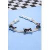 imageAlex and Ani Hot Wheels Bracelets  Moveable Enamel Charms Checkered Flag Motif Adjustable Stackable Designs Ideal Gift for WomenMoveable Racecar Mesh Bracelet