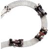imageAlex and Ani Hot Wheels Bracelets  Moveable Enamel Charms Checkered Flag Motif Adjustable Stackable Designs Ideal Gift for WomenMoveable Racecar Mesh Bracelet