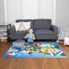 imageHot Wheels Interactive Play Area Rug 69 x 52 Inch Large Kids Race Track Playmat with NonSlip Backing for Bedroom amp Playroom 100 Officially Licensed Product by FrancoSonic the Hedgehog