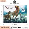 imageHot Wheels Interactive Play Area Rug 69 x 52 Inch Large Kids Race Track Playmat with NonSlip Backing for Bedroom amp Playroom 100 Officially Licensed Product by FrancoJurassic World