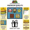 imageHot Wheels Interactive Play Area Rug 69 x 52 Inch Large Kids Race Track Playmat with NonSlip Backing for Bedroom amp Playroom 100 Officially Licensed Product by FrancoSuper Mario