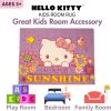 imageHot Wheels Interactive Play Area Rug 69 x 52 Inch Large Kids Race Track Playmat with NonSlip Backing for Bedroom amp Playroom 100 Officially Licensed Product by FrancoHello Kitty