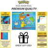 imageHot Wheels Interactive Play Area Rug 69 x 52 Inch Large Kids Race Track Playmat with NonSlip Backing for Bedroom amp Playroom 100 Officially Licensed Product by FrancoPokemon