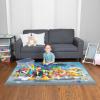 imageHot Wheels Interactive Play Area Rug 69 x 52 Inch Large Kids Race Track Playmat with NonSlip Backing for Bedroom amp Playroom 100 Officially Licensed Product by FrancoPaw Patrol