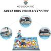 imageHot Wheels Interactive Play Area Rug 69 x 52 Inch Large Kids Race Track Playmat with NonSlip Backing for Bedroom amp Playroom 100 Officially Licensed Product by FrancoPaw Patrol