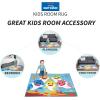 imageHot Wheels Interactive Play Area Rug 69 x 52 Inch Large Kids Race Track Playmat with NonSlip Backing for Bedroom amp Playroom 100 Officially Licensed Product by FrancoBaby Shark