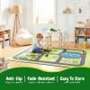 imageHot Wheels Interactive Play Area Rug 69 x 52 Inch Large Kids Race Track Playmat with NonSlip Backing for Bedroom amp Playroom 100 Officially Licensed Product by FrancoJohn Deere