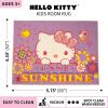 imageHot Wheels Interactive Play Area Rug 69 x 52 Inch Large Kids Race Track Playmat with NonSlip Backing for Bedroom amp Playroom 100 Officially Licensed Product by FrancoHello Kitty