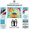 imageHot Wheels Interactive Play Area Rug 69 x 52 Inch Large Kids Race Track Playmat with NonSlip Backing for Bedroom amp Playroom 100 Officially Licensed Product by FrancoPaw Patrol Girls