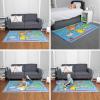 imageHot Wheels Interactive Play Area Rug 69 x 52 Inch Large Kids Race Track Playmat with NonSlip Backing for Bedroom amp Playroom 100 Officially Licensed Product by FrancoPokemon
