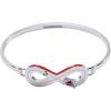 imageAlex and Ani Hot Wheels Bracelets  Moveable Enamel Charms Checkered Flag Motif Adjustable Stackable Designs Ideal Gift for WomenFigure 8 Racecar Tension Bangle