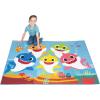 imageHot Wheels Interactive Play Area Rug 69 x 52 Inch Large Kids Race Track Playmat with NonSlip Backing for Bedroom amp Playroom 100 Officially Licensed Product by FrancoBaby Shark
