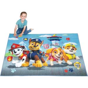 imageHot Wheels Interactive Play Area Rug 69 x 52 Inch Large Kids Race Track Playmat with NonSlip Backing for Bedroom amp Playroom 100 Officially Licensed Product by FrancoPaw Patrol