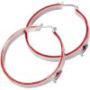 imageAlex and Ani Hot Wheels EarringsRacecar Hoop Shiny Silver