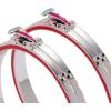 imageAlex and Ani Hot Wheels EarringsRacecar Hoop Shiny Silver