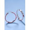 imageAlex and Ani Hot Wheels EarringsRacecar Hoop Shiny Silver