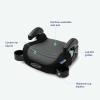 imageGraco TurboBooster 20 Backless Booster Car Seat Hot Wheels Travel Booster Seat for Children Ages 410 Weight 40100 Pounds and Height up to 57 InchesDenton