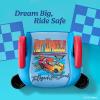 imageGraco TurboBooster 20 Backless Booster Car Seat Hot Wheels Travel Booster Seat for Children Ages 410 Weight 40100 Pounds and Height up to 57 InchesHot Wheels Gamer
