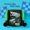 imageGraco TurboBooster 20 Backless Booster Car Seat Hot Wheels Travel Booster Seat for Children Ages 410 Weight 40100 Pounds and Height up to 57 InchesHot Wheels