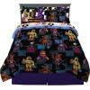imageHot Wheels Girls Kids Bedding Super Soft Comforter and Sheet Set with Sham 7 Piece Full Size Officially Licensed Product By FrancoFive Nights at Freddys