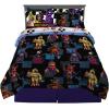 imageHot Wheels Girls Kids Bedding Super Soft Comforter and Sheet Set with Sham 7 Piece Full Size Officially Licensed Product By FrancoFive Nights at Freddys