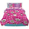 imageHot Wheels Girls Kids Bedding Super Soft Comforter and Sheet Set with Sham 7 Piece Full Size Officially Licensed Product By FrancoLol Surprise