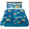 imageHot Wheels Girls Kids Bedding Super Soft Comforter and Sheet Set with Sham 7 Piece Full Size Officially Licensed Product By FrancoMinions the Rise of Gru