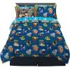 imageHot Wheels Girls Kids Bedding Super Soft Comforter and Sheet Set with Sham 7 Piece Full Size Officially Licensed Product By FrancoNaruto