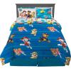 imageHot Wheels Girls Kids Bedding Super Soft Comforter and Sheet Set with Sham 7 Piece Full Size Officially Licensed Product By FrancoPaw Patrol