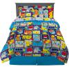 imageHot Wheels Girls Kids Bedding Super Soft Comforter and Sheet Set with Sham 7 Piece Full Size Officially Licensed Product By FrancoPokemon
