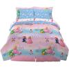 imageHot Wheels Girls Kids Bedding Super Soft Comforter and Sheet Set with Sham 7 Piece Full Size Officially Licensed Product By FrancoSuper Mario Girl